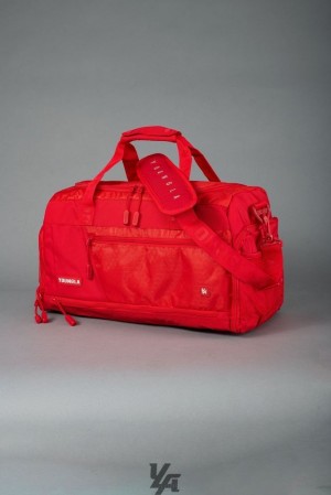 Bolsas YoungLA Elite Duffle Bags Hombre Rojas | 28NIXWDBL