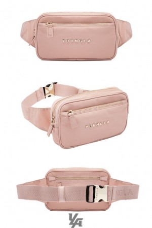 Bolsas YoungLA Luxsential Fanny Packs Hombre Rosas | 12VSTXDCY