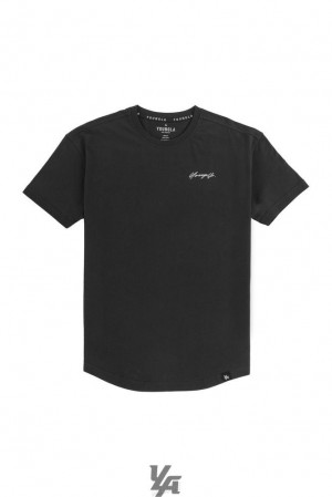 Camisas YoungLA Autobiography Tees Hombre Negras | 07XJUDPER