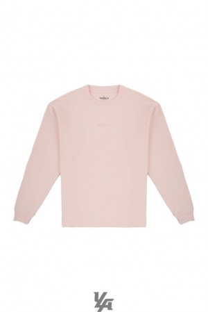 Camisas YoungLA Cloud Foam Long Sleeves Hombre Coral | 43JKNVDPR