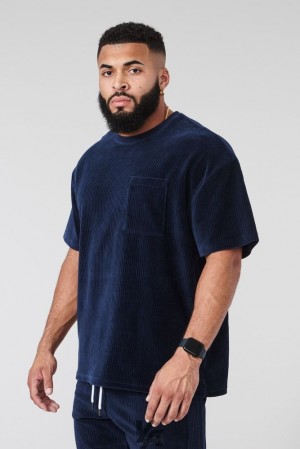 Camisas YoungLA Cord Collection Tees Hombre Verde Oliva | 60BJOMKEG