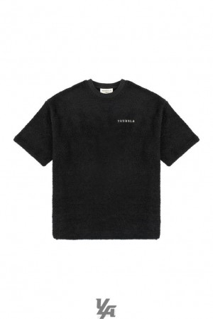Camisas YoungLA Cozy Tees Hombre Negras | 94JIUTWNO