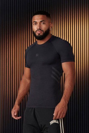 Camisas YoungLA Iron Compression Tees Hombre Verde Menta | 85WLPDQSZ