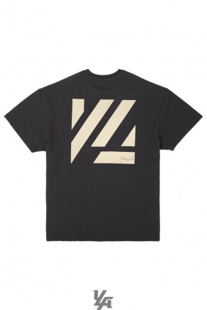 Camisas YoungLA Oversized Bloc Shirts Hombre Negras | 41MLFYWND