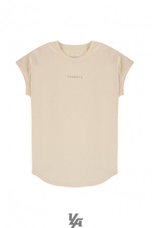 Camisas YoungLA Rambo Tees Hombre Creme | 23GDHNUSW