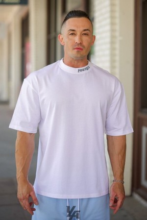 Camisas YoungLA Roman Tees Hombre Hot Fudge | 96XADOZPC