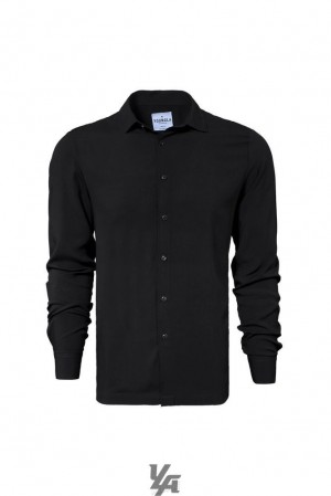 Camisas YoungLA Scarface Viscose Shirts Hombre Negras | 87RIESLKU