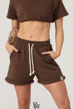 Camisas YoungLA Supreme Shorts Mujer Negras | 65NWPAQGK