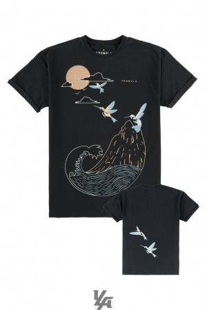 Camisas YoungLA The Flock Tees Hombre Heaven on Earth | 69JGFCYUR