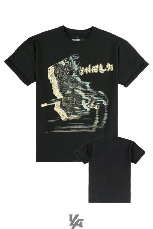 Camisas YoungLA The Flock Tees Hombre Samurai Code | 78JZBHXKR