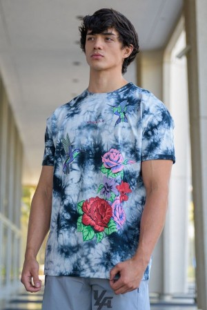 Camisas YoungLA The Good Life Tees Hombre Rainy Days | 38AWOCSRG