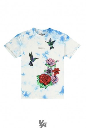 Camisas YoungLA The Good Life Tees Hombre Friendly Skies | 96DFXEPGY