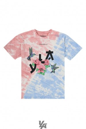 Camisas YoungLA The Zen Tees Hombre Heavenly Collide | 52ICJEBOK