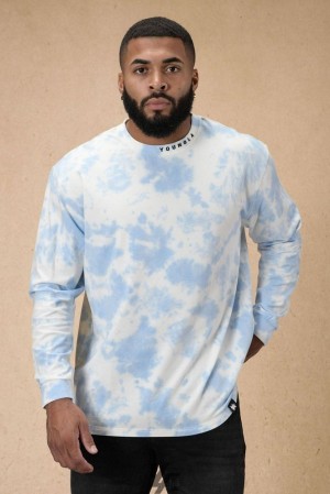Camisas YoungLA Trademark Longsleeves Hombre Friendly Skies | 70ZCLVYSF