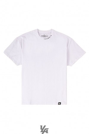 Camisas YoungLA Trademark Tees Hombre Blancas | 79SCWPIQV