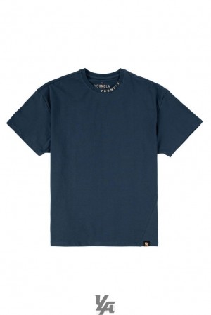 Camisas YoungLA Trademark Tees Hombre Turquesa Oscuro | 27KDUXTFN