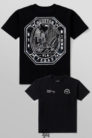 Camisas YoungLA Us Tour Tees Hombre Houston | 87CVDYGHL