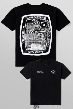 Camisas YoungLA Us Tour Tees Hombre Las Vegas | 48ZSUILFN