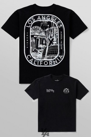 Camisas YoungLA Us Tour Tees Hombre Los Angeles | 03ZAXDNGJ