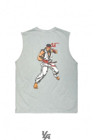 Camiseta Tirantes YoungLA Childhood Pixel Tanks Hombre RYU | 47RUYOGTV