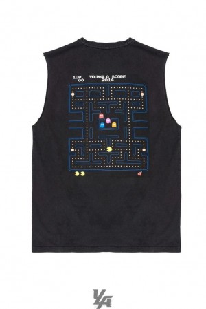 Camiseta Tirantes YoungLA Childhood Pixel Tanks Hombre Nom Nom | 37NEIUDCF