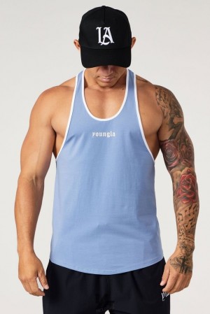 Camiseta Tirantes YoungLA Golden Era Tanks Hombre Rojas | 16PRFZTOE