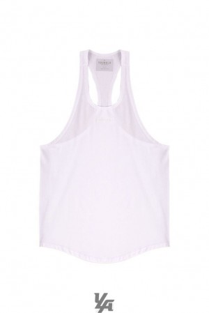 Camiseta Tirantes YoungLA New Gen Stringers 2.0 Hombre Blancas | 10VUXJGYR