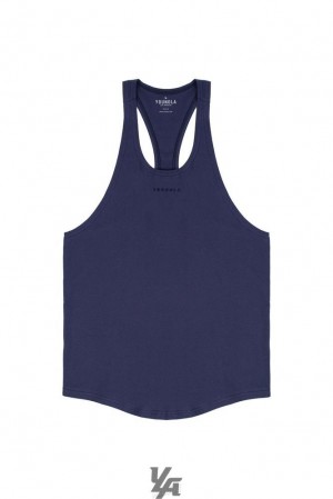 Camiseta Tirantes YoungLA New Gen Stringers 2.0 Hombre Azul Marino | 74WTXONSP