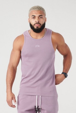 Camiseta Tirantes YoungLA San Diego Tanks Hombre Gris Azules | 63WLSTKPN
