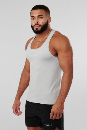 Camiseta Tirantes YoungLA Supervillain Stringers Hombre Gris | 96PZBOWDS