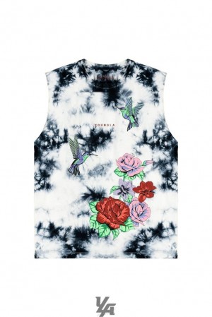 Camiseta Tirantes YoungLA The Good Life Tanks Hombre Rainy Days | 82GCFXSWV