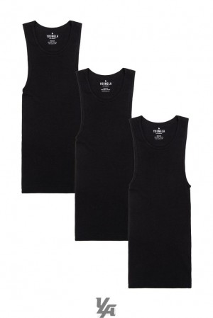 Camiseta Tirantes YoungLA Wife Lovers 3 Pack Hombre Pack 1 | 31IMWJXQD