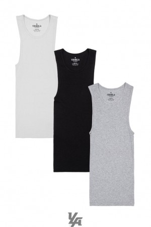 Camiseta Tirantes YoungLA Wife Lovers 3 Pack Hombre Pack 4 | 13PAHTLEK