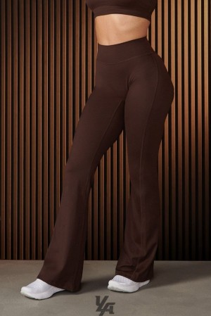 Leggins YoungLA Curve Flare Leggings Mujer Bossy | 87TRZGQXS