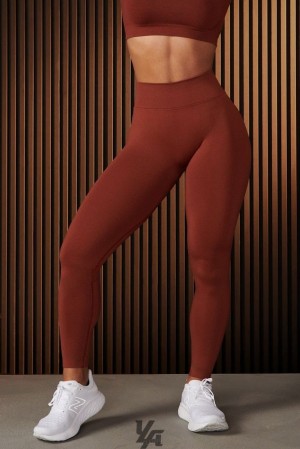 Leggins YoungLA Curve Seamless Legging Mujer Spicy | 10XOBEWZK