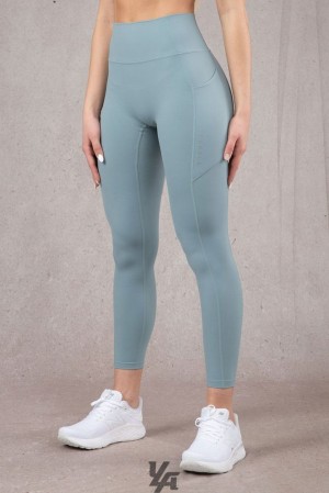 Leggins YoungLA Power Leggings Mujer Slate | 32SGIHDTC