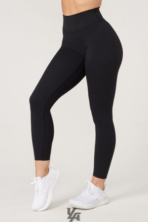 Leggins YoungLA Powerpuff Leggings Mujer Negras | 97PXQCVKJ