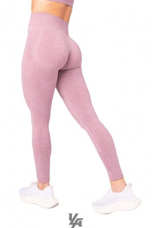 Leggins YoungLA Seamless Leggings Mujer Moradas | 86NXJOVIU