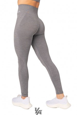 Leggins YoungLA Seamless Leggings Mujer Gris | 61WTXDHQN