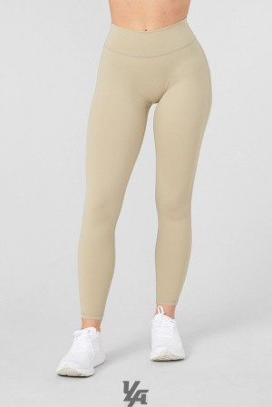 Leggins YoungLA Staple Leggings Mujer Verde Oliva | 45FLBAMWT