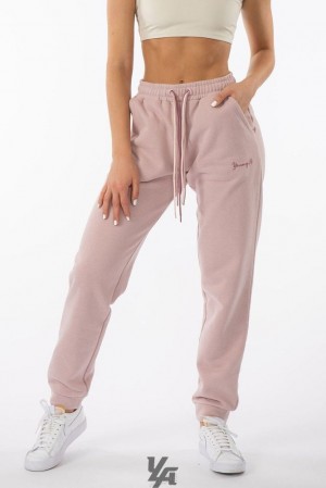 Leggins YoungLA Triple String Joggers Mujer Rosas | 89PQFGSJT