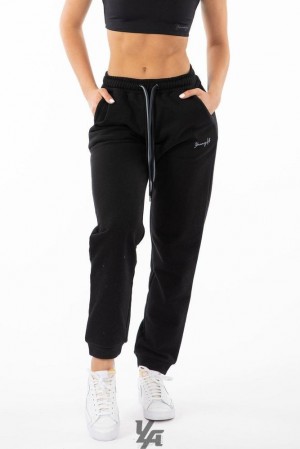 Leggins YoungLA Triple String Joggers Mujer Negras | 85KBWZLQE