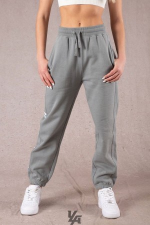 Leggins YoungLA Winter Bloom Joggers Mujer Slate | 60IXKWEZF