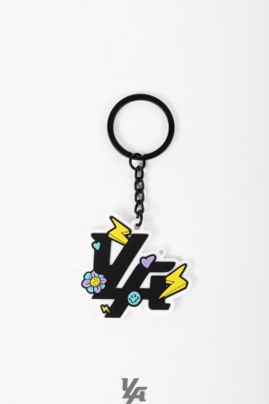 Llaveros YoungLA Yla Keychains Hombre Negras | 60HDFKGCP