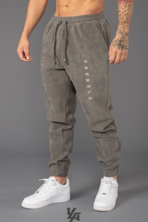 Pantalon Jogger YoungLA Aspen Joggers Hombre Gris | 56IOMXSUR