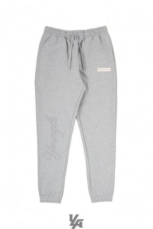 Pantalon Jogger YoungLA Autograph Joggers Hombre Gris | 79XTKNPVM