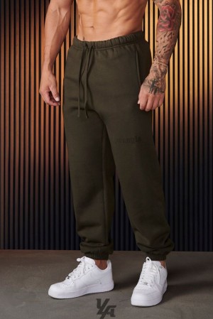 Pantalon Jogger YoungLA Cloud 9 Joggers Hombre Verde | 63TDWVMEJ