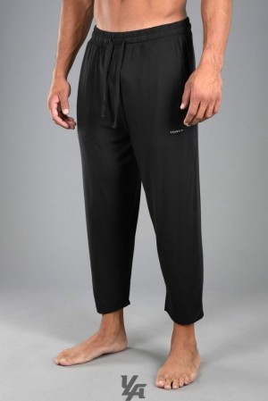 Pantalon Jogger YoungLA Dreamer Sleeping Pajamas Hombre Negras | 52VAUFDPN