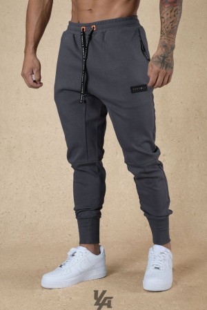 Pantalon Jogger YoungLA Elevate Joggers Hombre Gris Oscuro | 28QTNRMVF