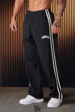 Pantalon Jogger YoungLA Flagship Track Pants Hombre Negras | 39SFLBQPY